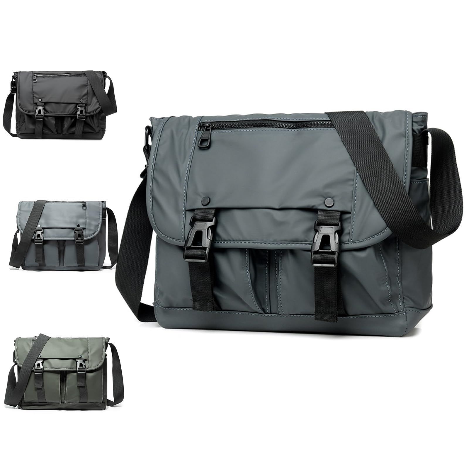 【人気商品】軽量 撥水 ショルダーバッグ ショルダーバッグ 多機能 ポーター 通勤 防水 通学 大容量 メンズ 旅行 メッセンジャーバッグ アウトドアに最適 【Maruno】カバン