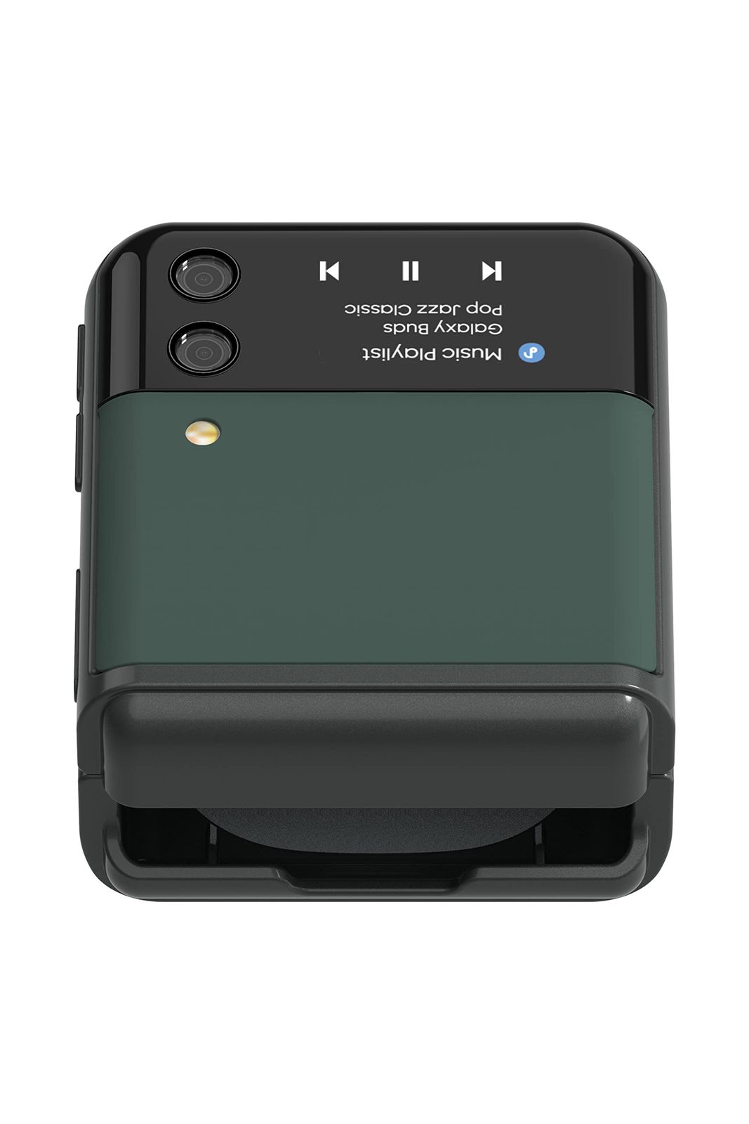 Samsung Electronics Galaxy 保護ケース : Buds2、Buds Live、Buds PRO - グリーン