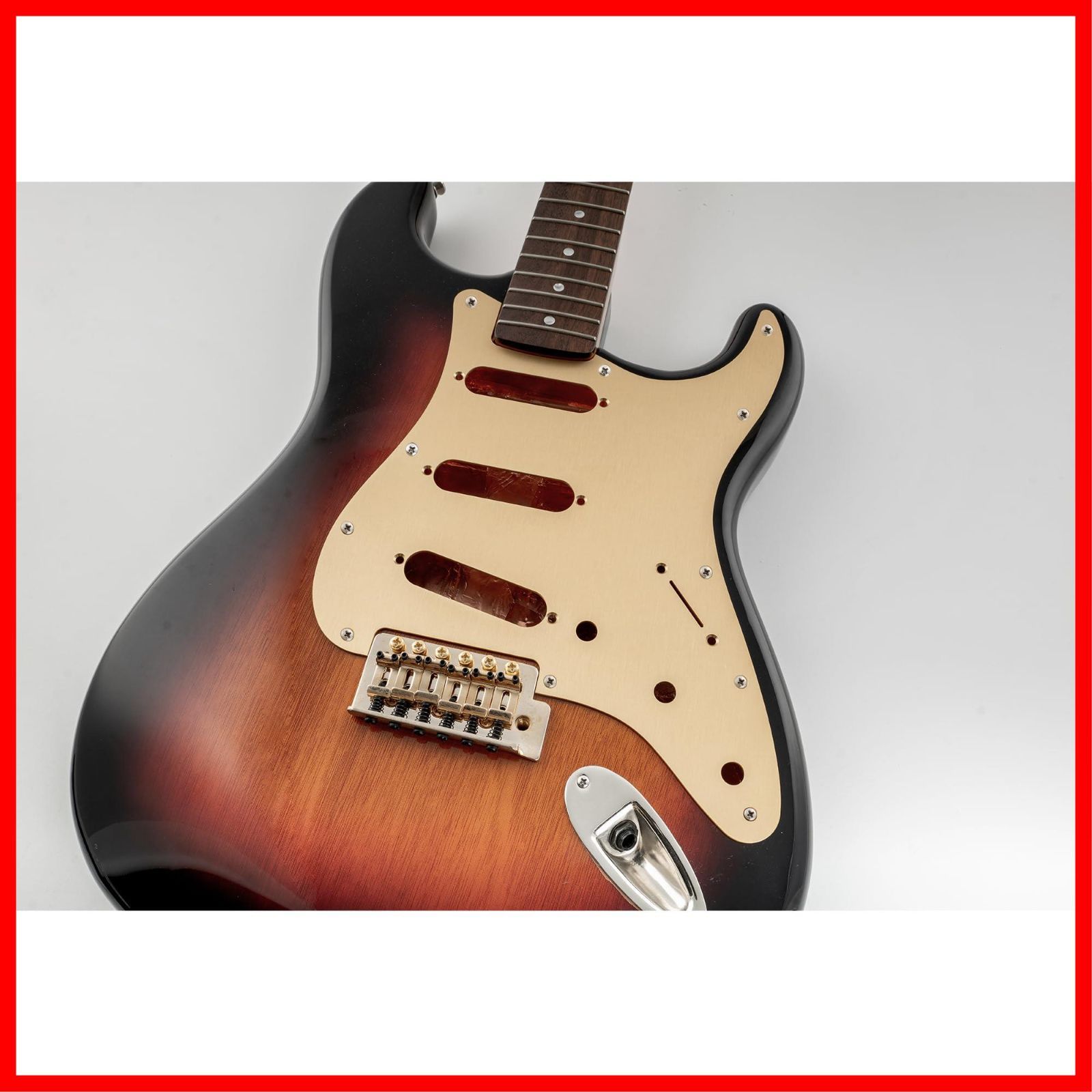 fender ストラトキャスター ピックガード アノダイズド レリック加工