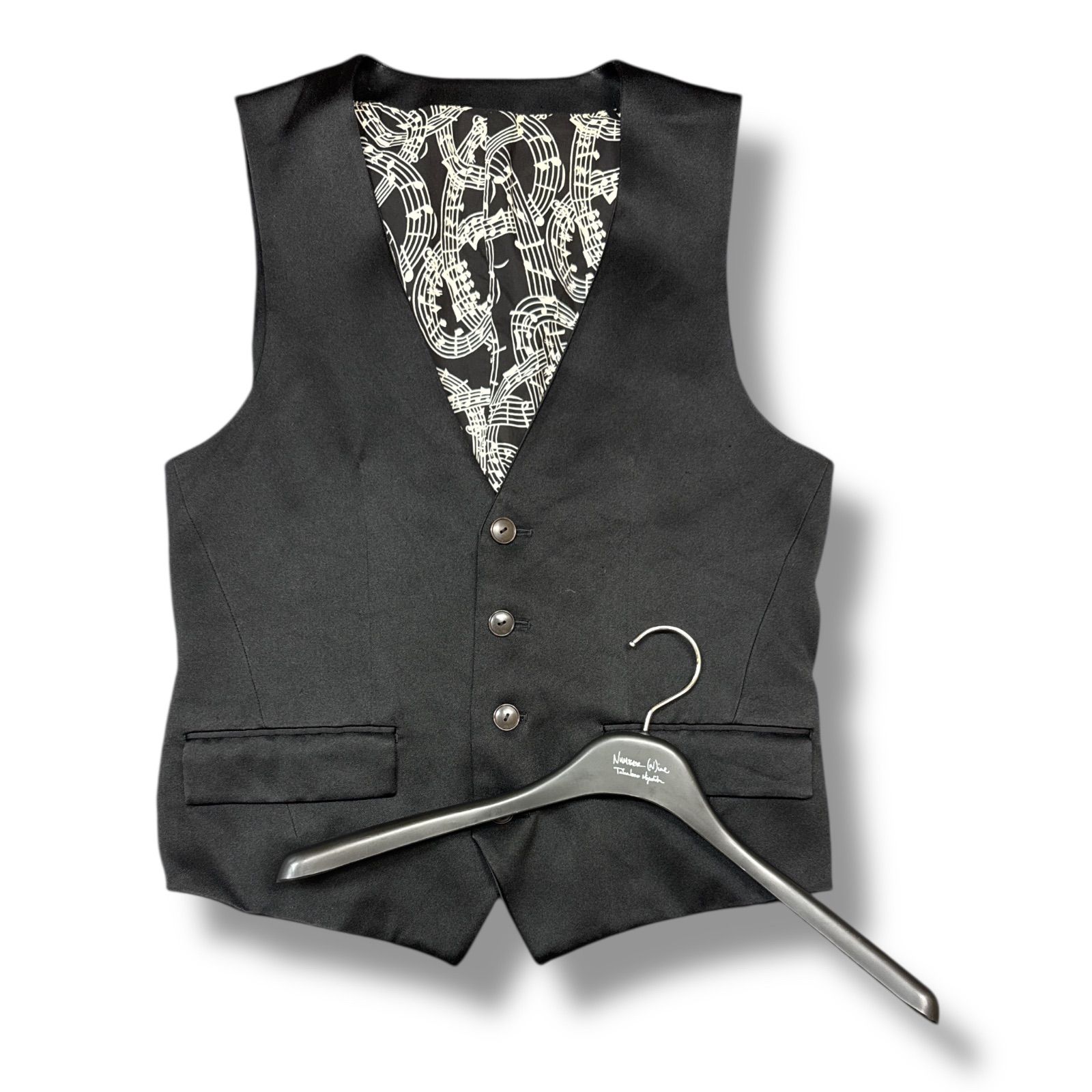 NUMBER (N)INE 07SS 音符ジレ