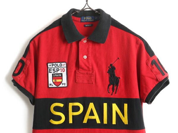 ビッグポニー 希少サイズ S □ スペイン 代表 POLO ポロ ラルフ