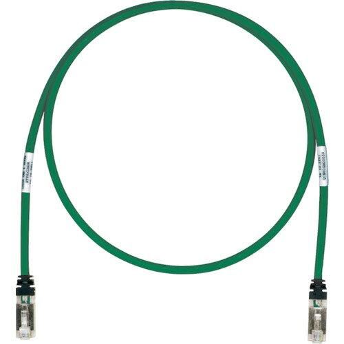 2営業日で発送 パンドウイットコーポレーション パンドウイット CAT6A CAT6 シールドパッチコード 4m 緑