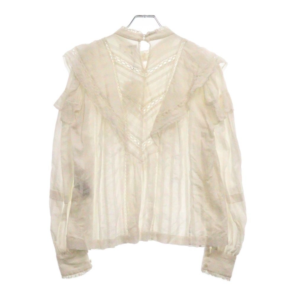 ISABEL MARANT ETOILE イザベル マラン エトワール 20 AW ブラウス 長袖トップス レディース ホワイト