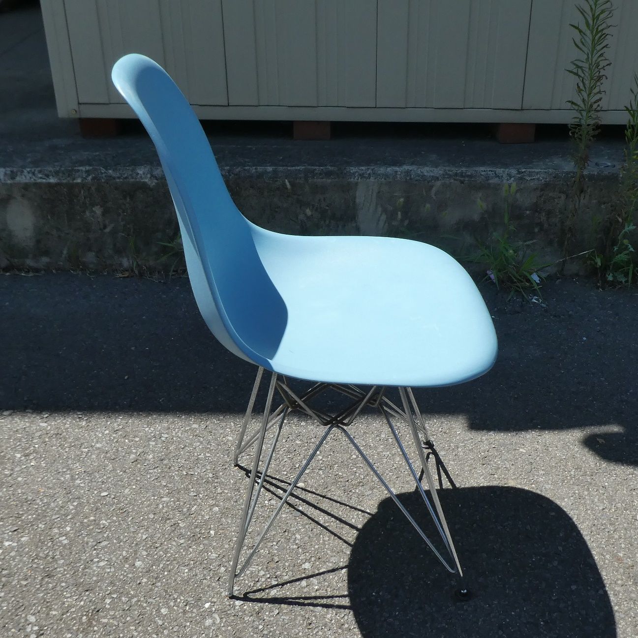 中古 イームズシェルチェア ハーマンミラー ブルー シェルチェア イームズ US974s【訳あり特価】Herman Miller ハーマンミラー イームズ シェル