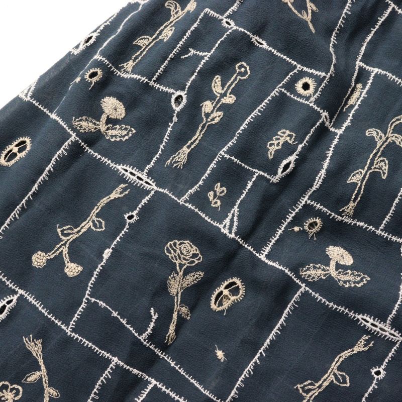 mina perhonen garden patchworkドレスワンピース 未使用 定価8.8万 ミナペルホネン mina perhonen garden