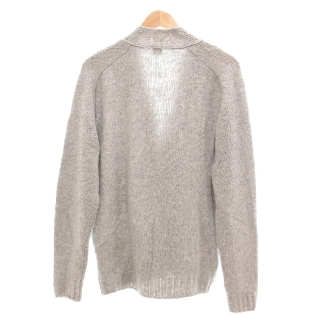 フェデリ FEDELI カーディガン ニット カシミア混 50 グレー イタリア製 |UO GY19