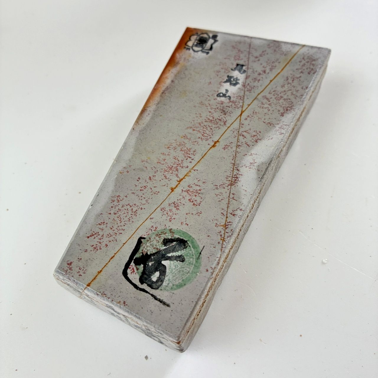 335g 硬さ2 巣板 蓮華 馬路山合砥 正本山 京都 天然砥石