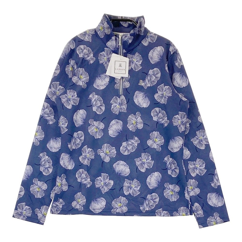 サイズ:38 LANVIN SPORT ランバン スポール ハーフジップ 長袖T サイズ:38 LANVIN SPORT ランバン スポール ハーフジップ 長袖T