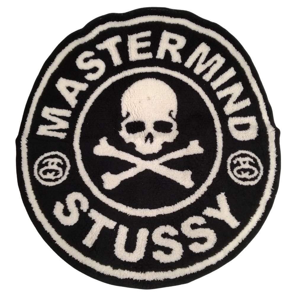 STUSSY mastermind サークルラグ　正規品 MASTERMIND JAPAN マスターマインドジャパン × STUSSY