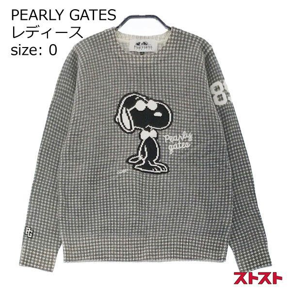 PEARLY GATES パーリーゲイツ ×PEANUT ウールニットセーター 