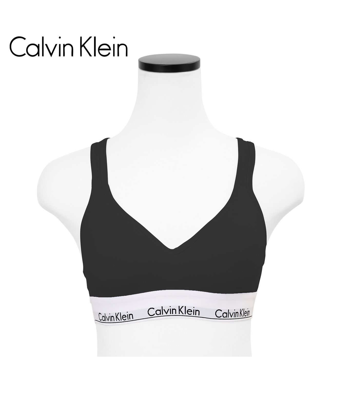 並行輸入 カルバンクライン Calvin Klein 下着 MODERN COTTON レディース ノンワイヤーブラ 506937 メール便 ブラック