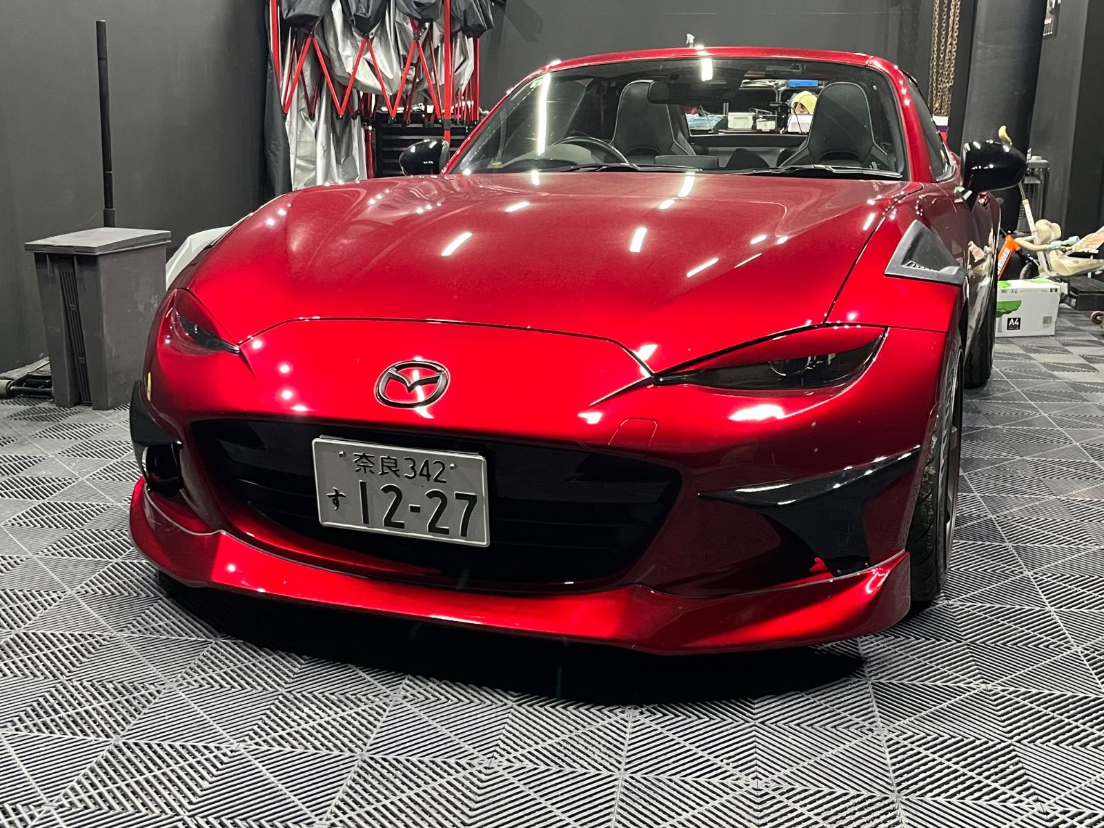 roadstar 車・バイク・自転車 KooKys ND フロントリップスポイラー