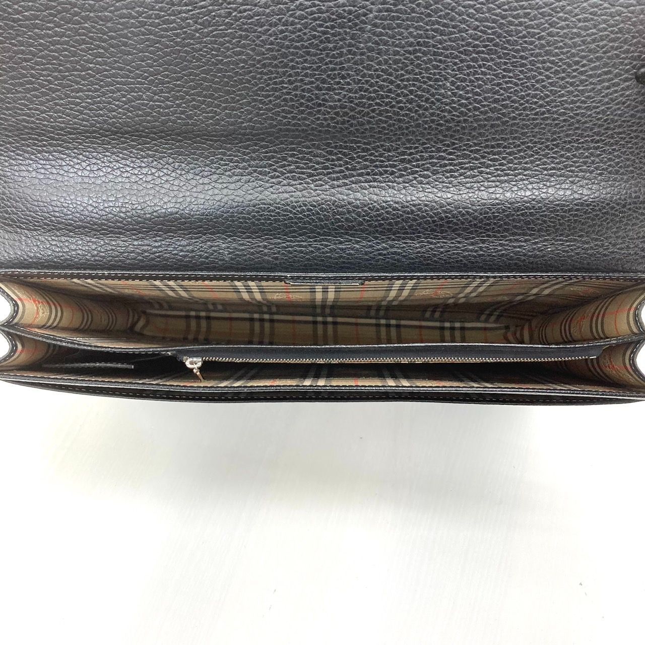 BURBERRY LONDON ブリーフケース ビジネスバッグ レザー 革 ノヴァ