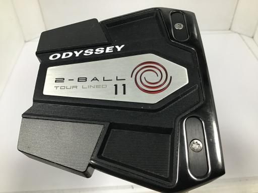 オデッセイ 2-BALL ELEVEN TOUR LINED 33インチ パター PT STROKE LAB RED フレックスその他 メンズ 男性用 右利き 右用 Bランク ゴルフクラブ