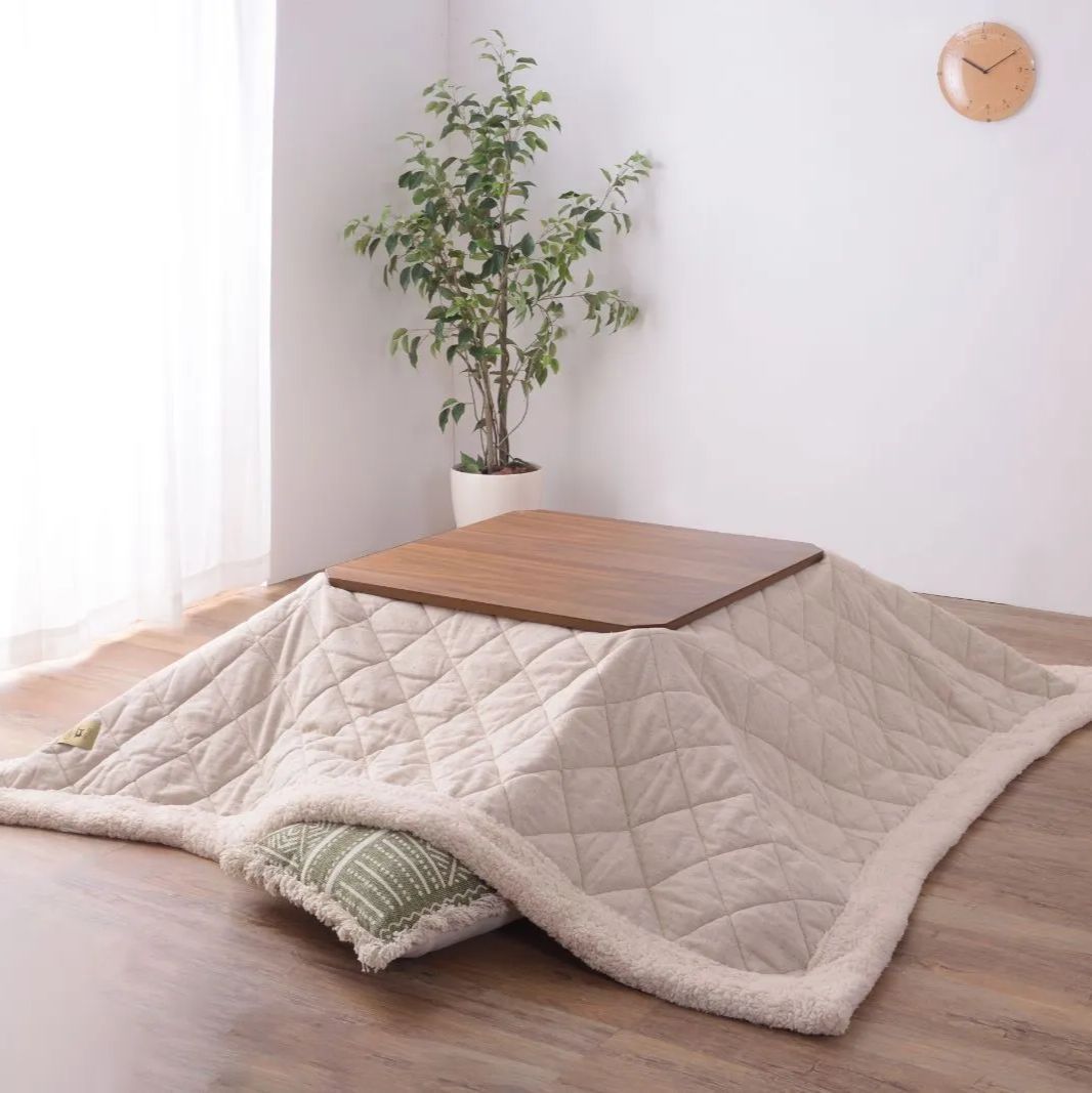 ニトリ リバーシブルこたつ(LC23 70WH) 正方形 こたつテーブル ロー