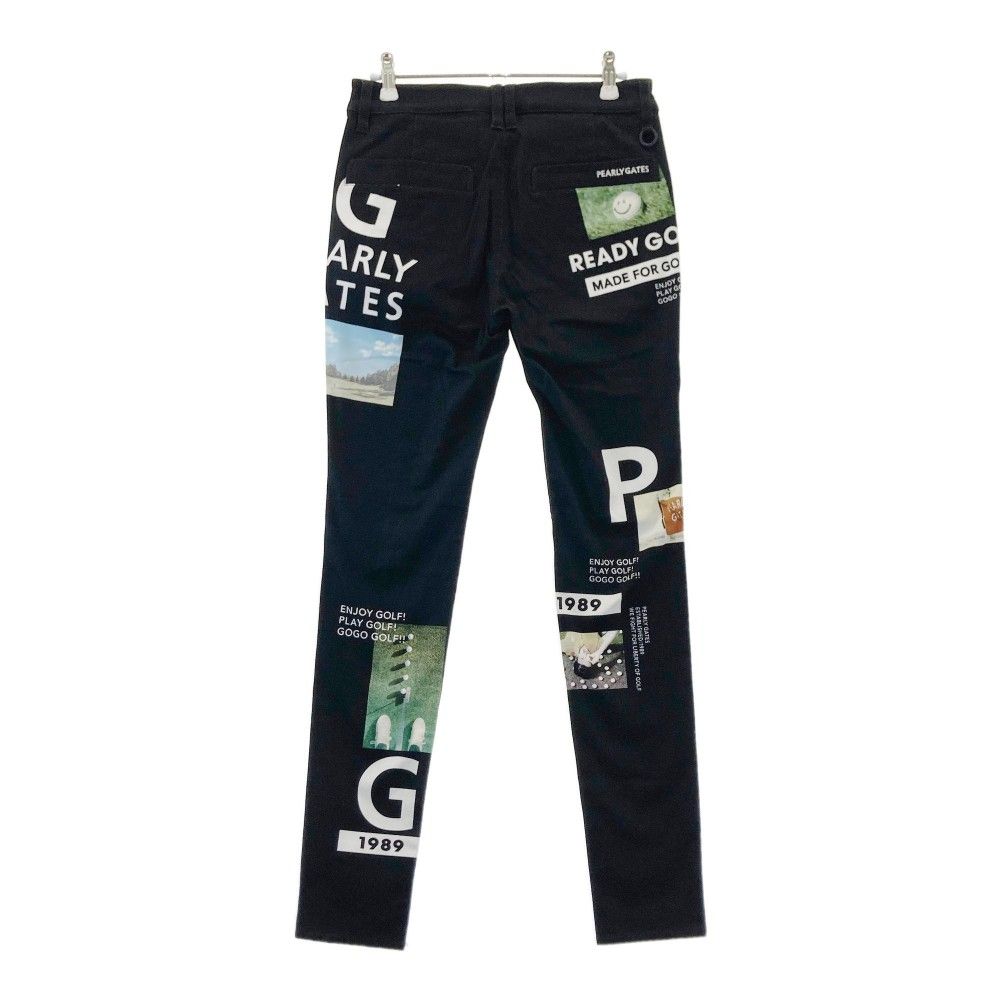 サイズ：0 PEARLY GATES パーリーゲイツ 055-2231916 パンツ  ブラック系 [240101489600] ゴルフウェア レディース ストスト サイズ：0 PEARLY GATES パーリーゲイツ 055-2231916 パンツ ブラック