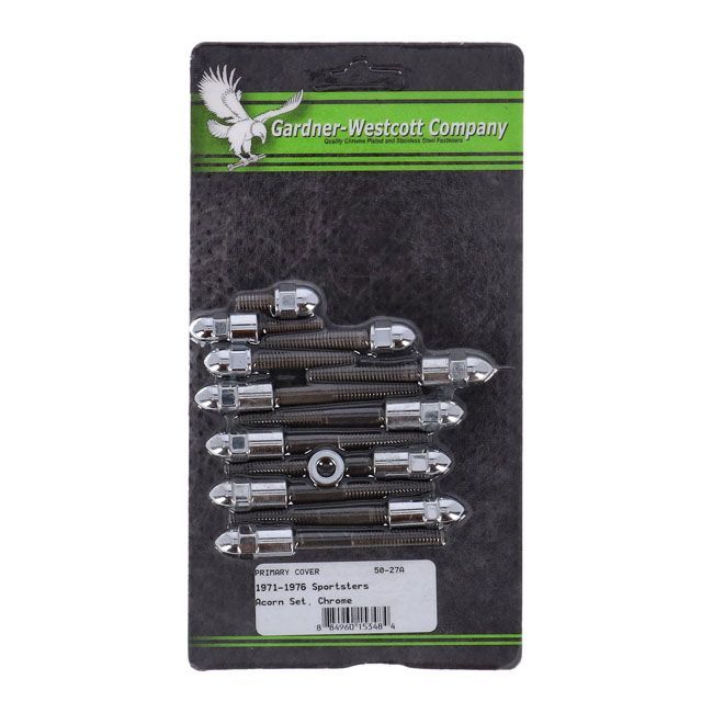 GARDNER-WESTCOTT GW primary cover mount kit chrome acorn | 527027