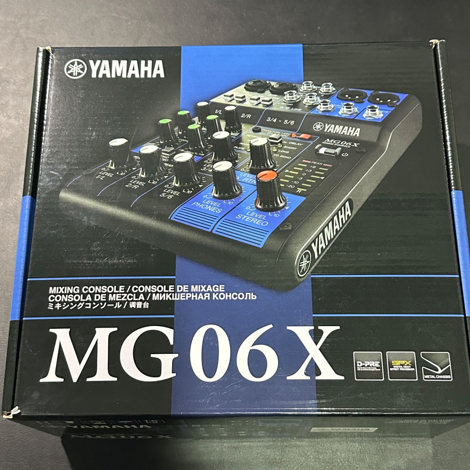 外箱スレあり Yamaha MG06X ミキシングコンソール