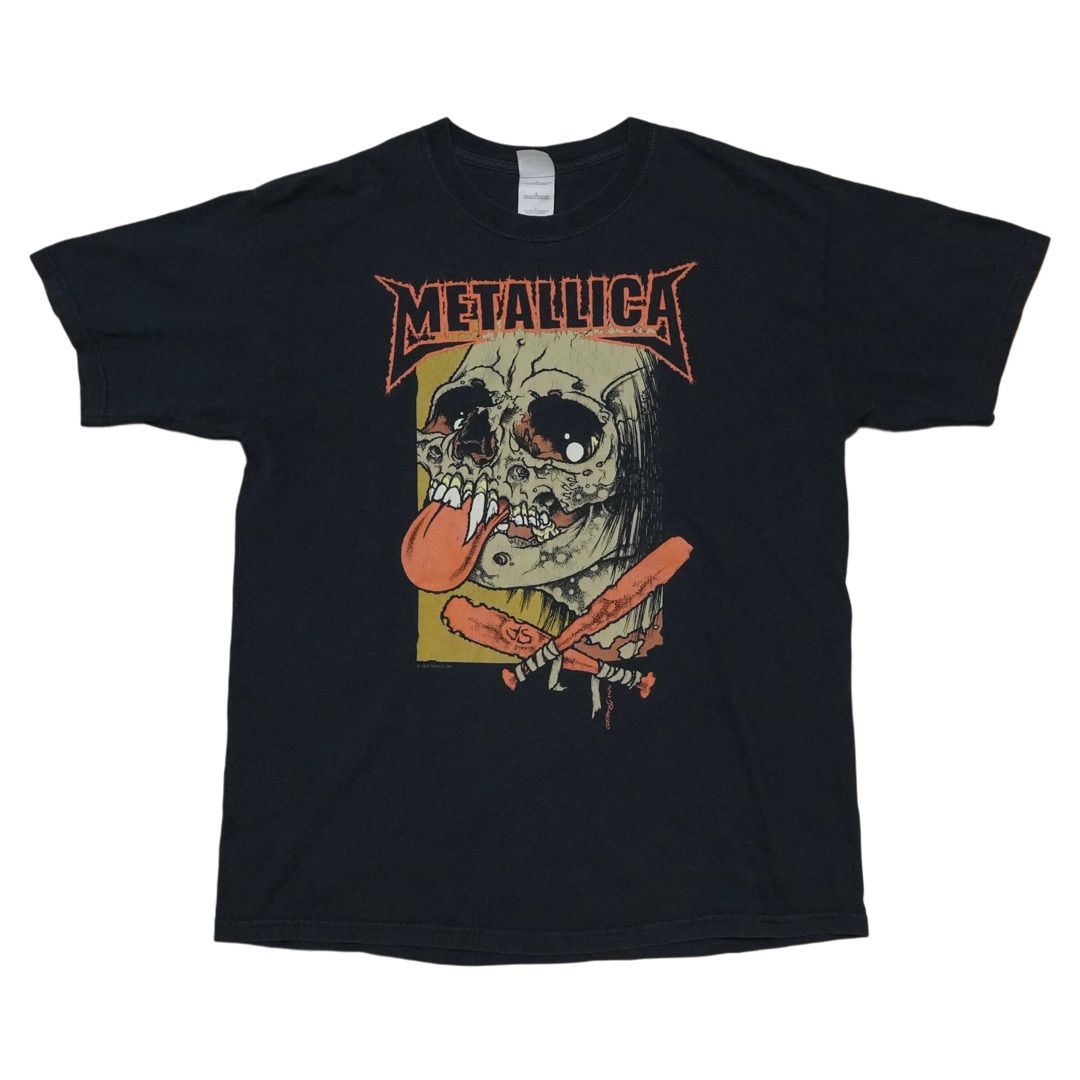 メタリカ Tシャツ L ブラック 00s 2005年 コピーライト