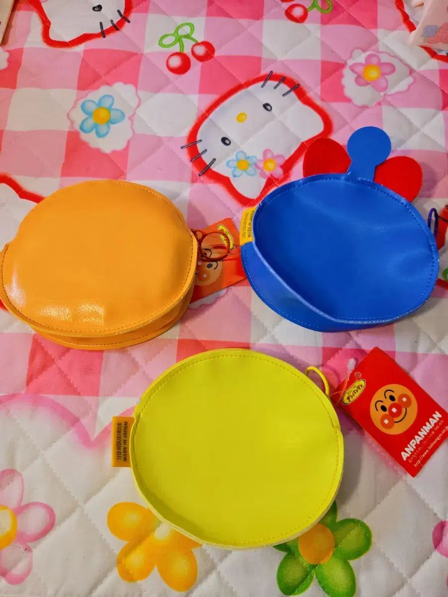 アンパンマン ガラガラ メロンブレッドガール 小銭入れ ミニポーチ