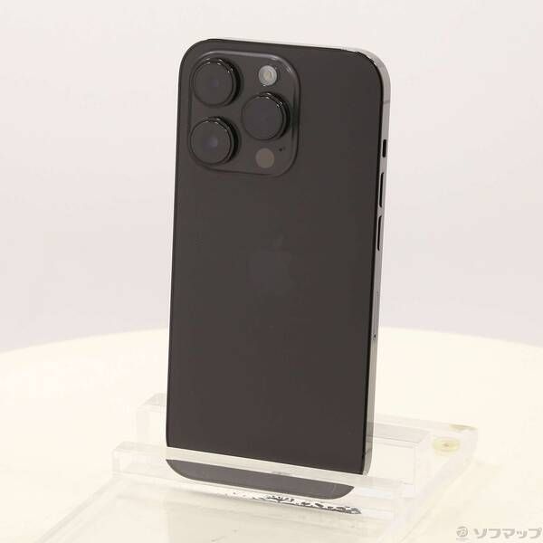 （美品）iPhone14pro 256GB スペースブラック iPhone 14 Pro 256GB - スペースブラック（SIMフリー）[整備済