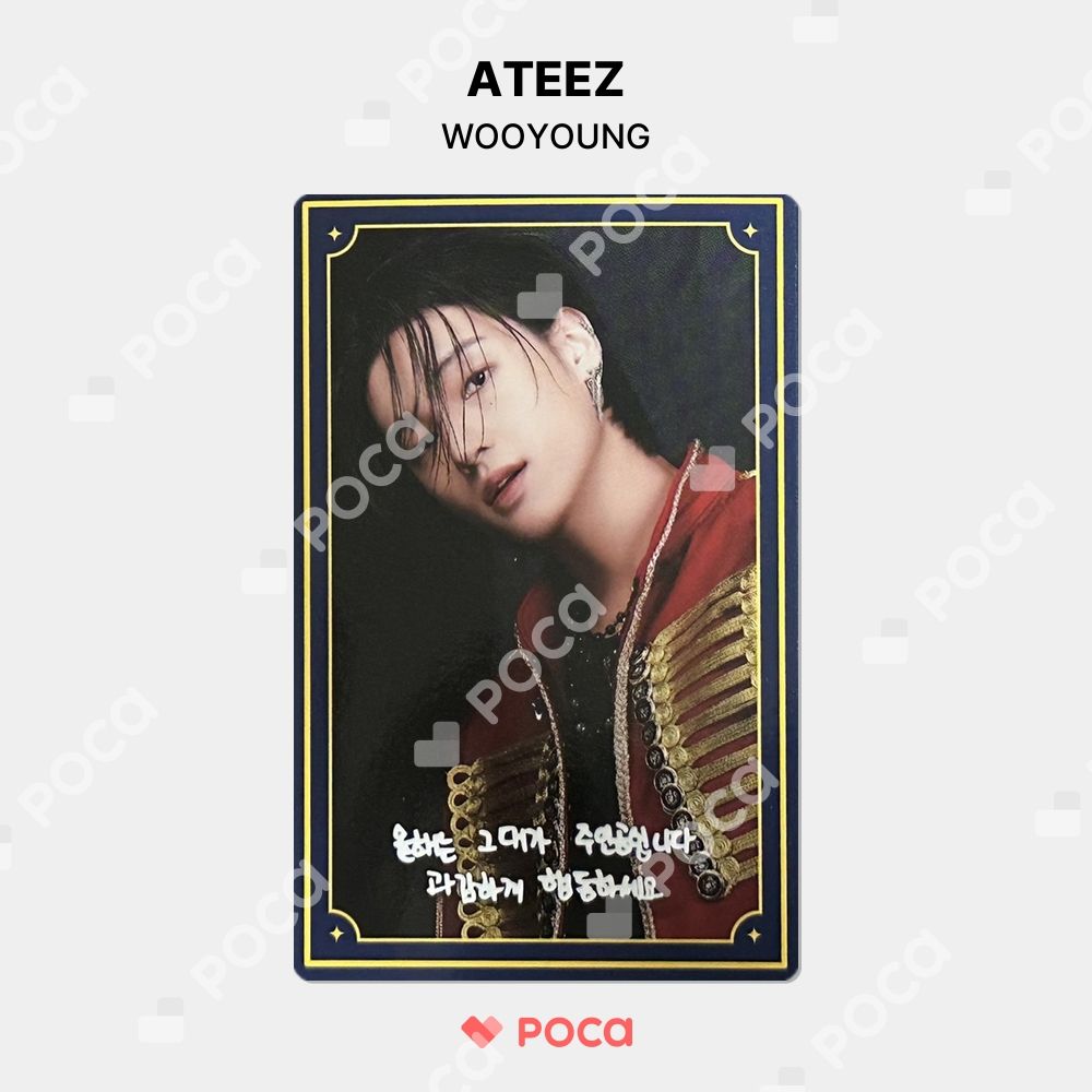 ATEEZ ウヨン トレカ THE WORLD EP.FIN : WILL POP-UP EXBITION