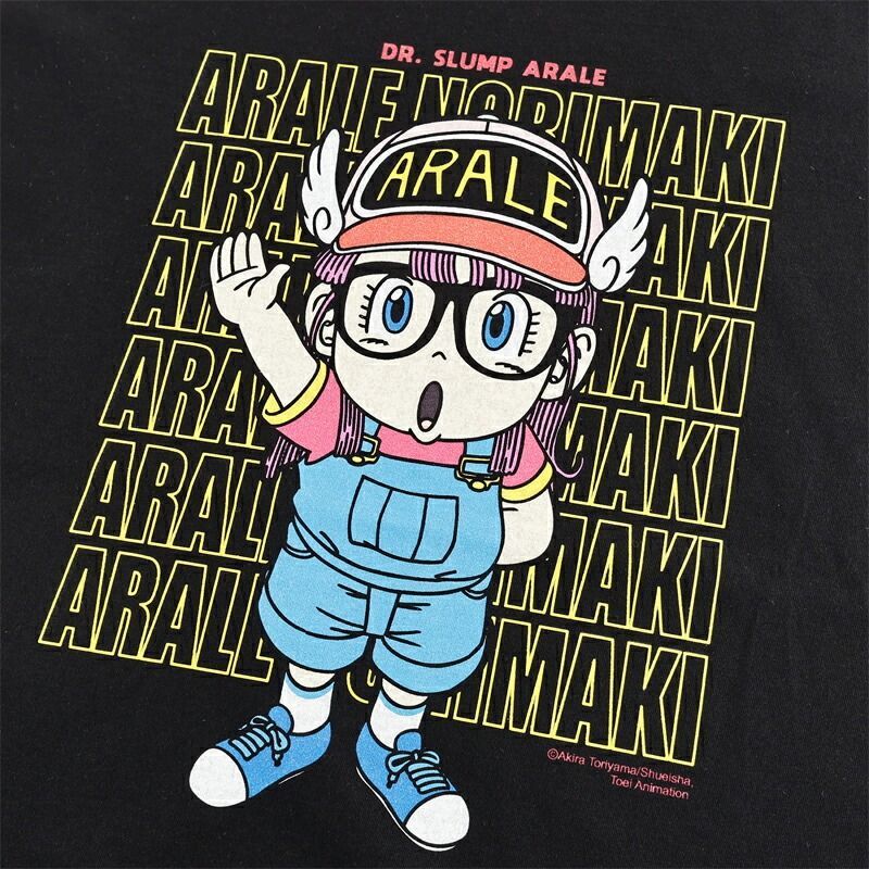 あられちゃんです。ブラック系　セットアップ 楽天市場】ドクタースランプ アラレちゃん Tシャツ メンズ