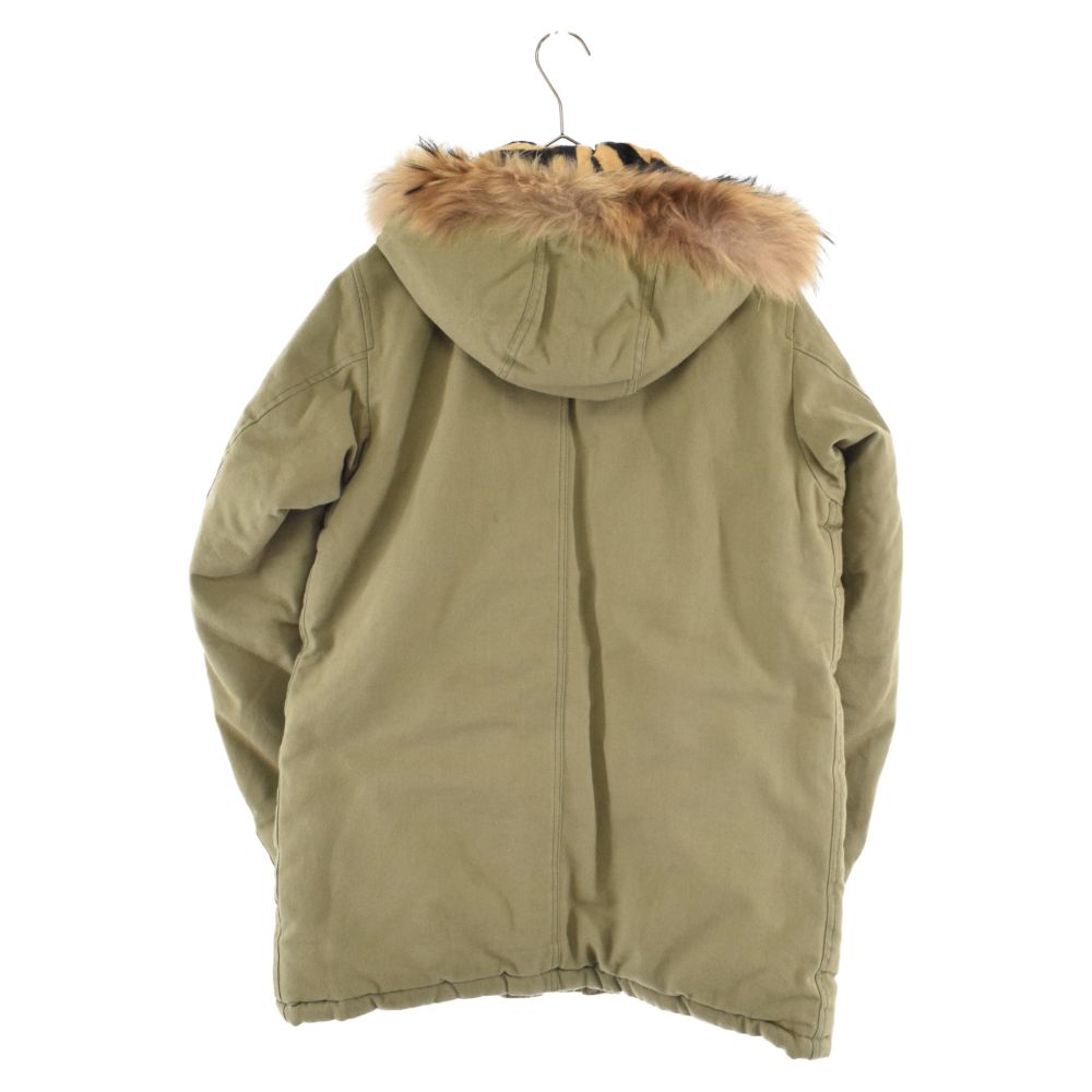 WTAPS (ダブルタップス) 11AW N-3B JACKET COTTON OX ラクーンファー ...