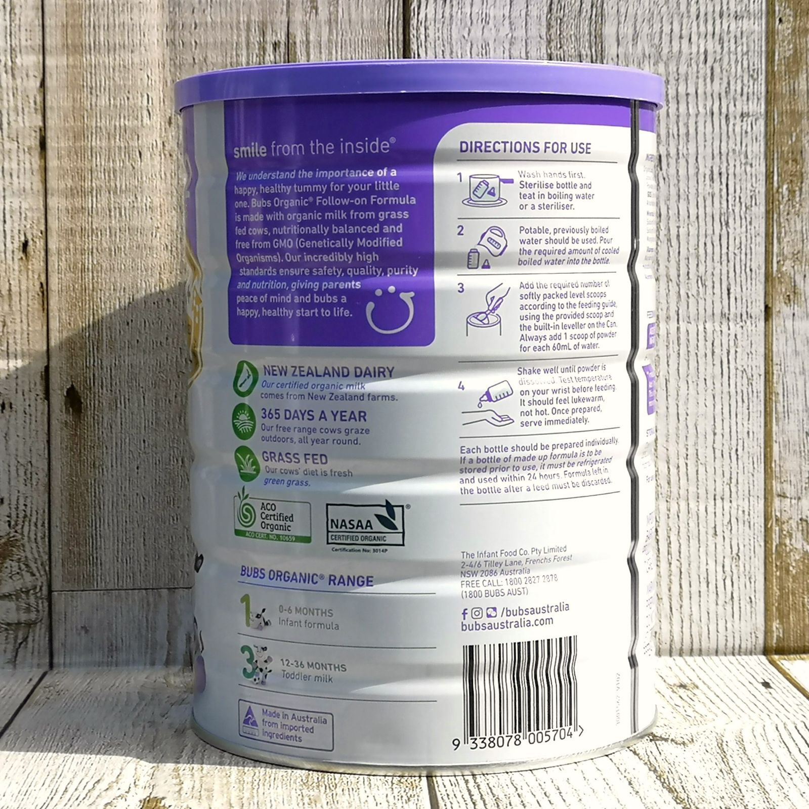 ◎新品未開封【2缶セット】bubs オーガニック粉ミルク 2 6-12ヶ月 新品2缶セット】bubs バブズ オーガニック粉ミルク 0-6ヶ月 Bubs