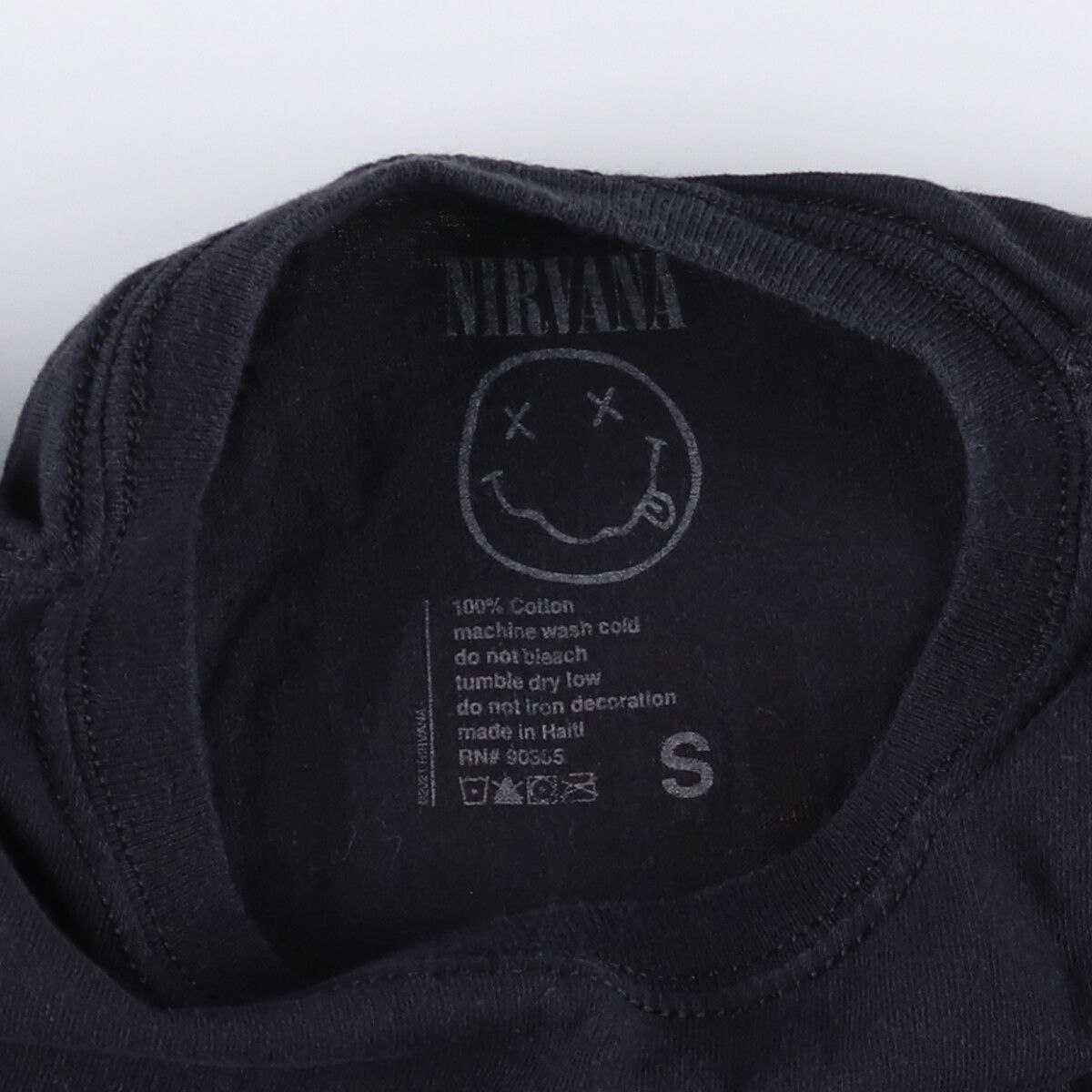 古着 NIRVANA ニルヴァーナ バンドTシャツ バンT メンズS相当 /eaa565959 古着 NIRVANA ニルヴァーナ バンドTシャツ バンT メンズS相当