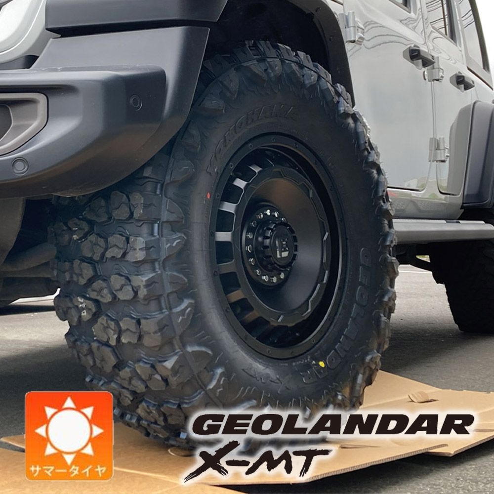 車種 ラングラー JK JL | LEXXEL SwaGGer スワッガー 17インチ ヨコハマ ジオランダー X-MT G005 35x12.50R17 37x12.50R17 37x13.50R17 タイヤホイールセット