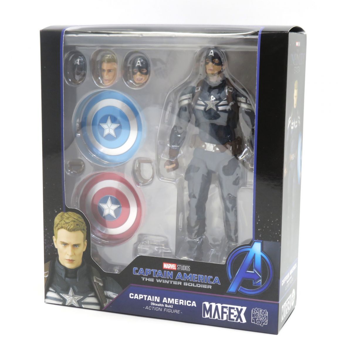 未開封】メディコムトイ MAFEX マフェックス No.202 CAPTAIN AMERICA 