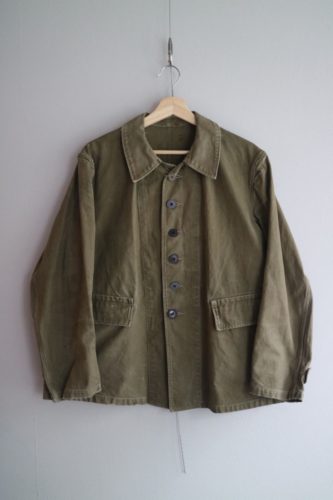 40's M-38 BOURGERON JKT フランス軍　ボージョンジャケット 30's - 40's フランス軍 M-38 BOURGERONジャケット - Fresh