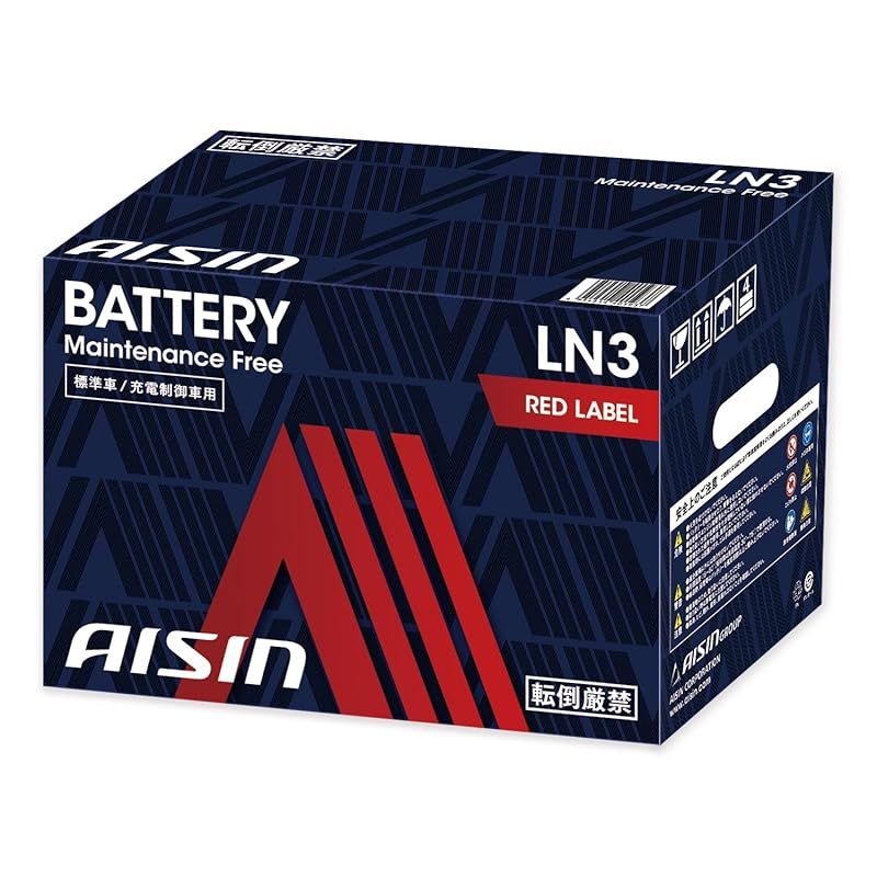アイシン AISIN 車用 バッテリー LN3 標準車|充電制御車対応 RED LABEL BTRAZ-9EN0LN3L 補機バッテリー