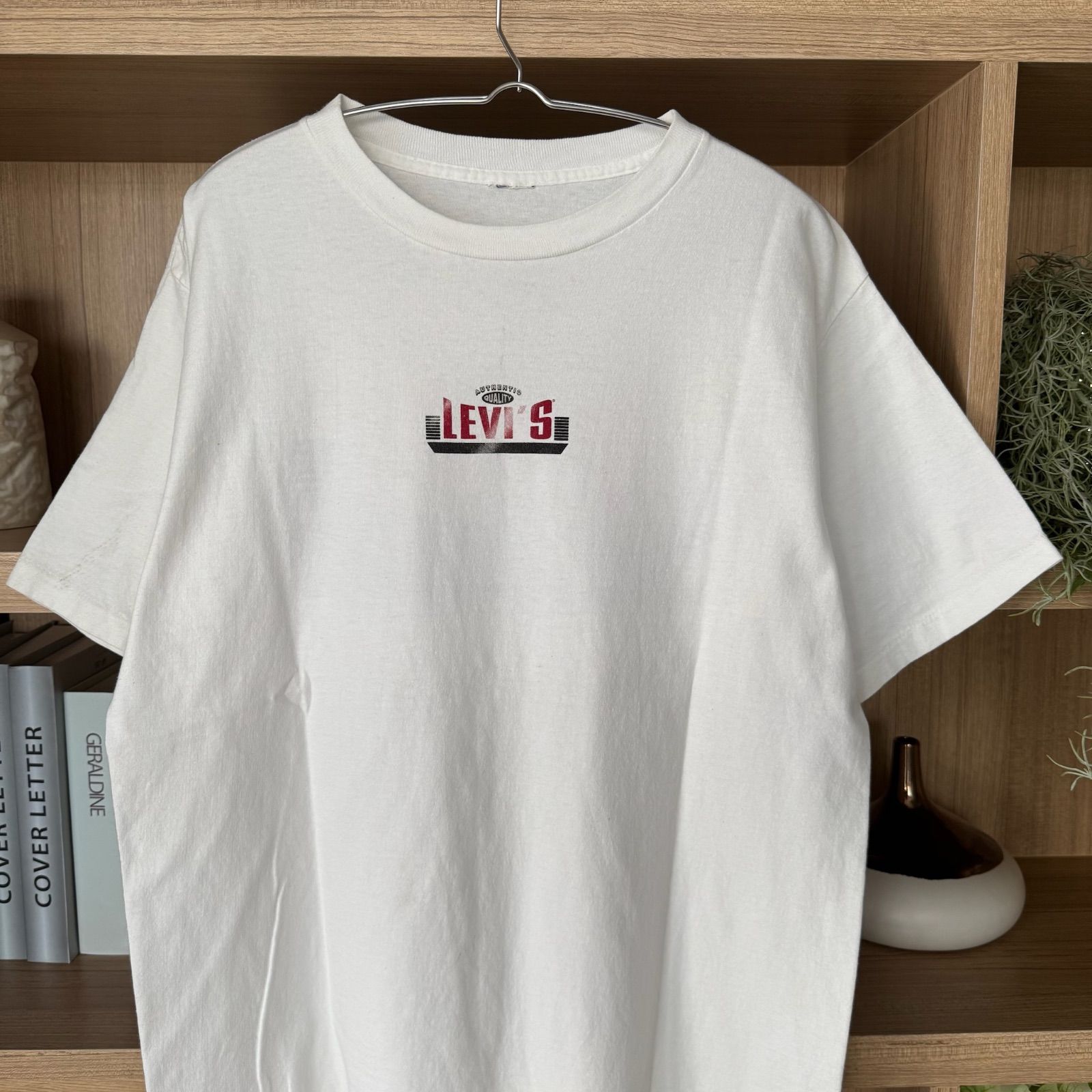 90s   Jeans TシャツUSA製 フェード 90s Levi's USA製 リーバイスUSA製 フェード Copper Riveted Blue