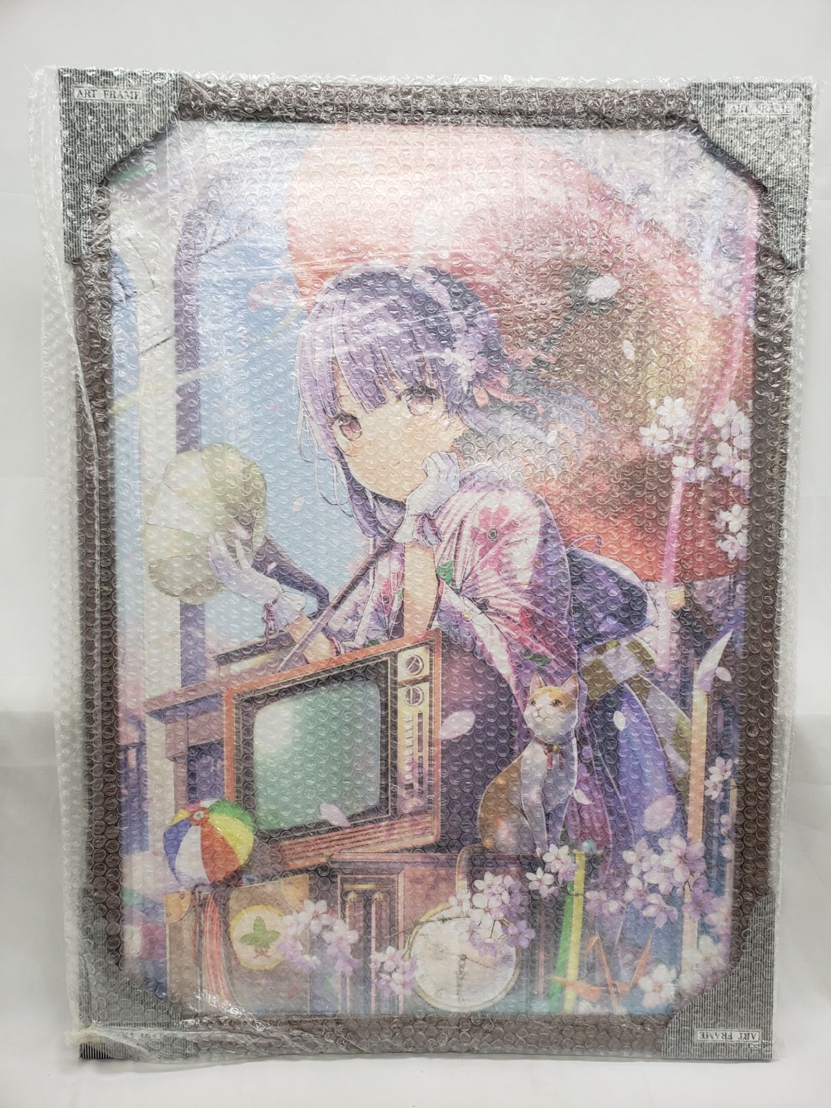 6U☆ 絵師100人展09 ｢開花｣ 複製原画 - メルカリ