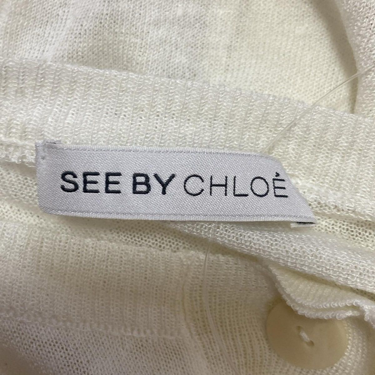 SEE BY CHLOE(シーバイクロエ) カーディガン サイズI40 M