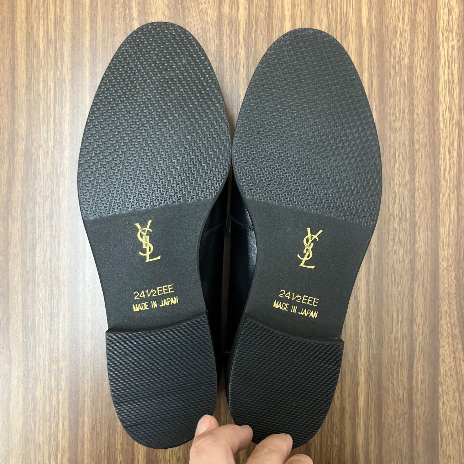 ◎YVES SAINT LAURENT イブサンローラン ローファー 黒 ブラック