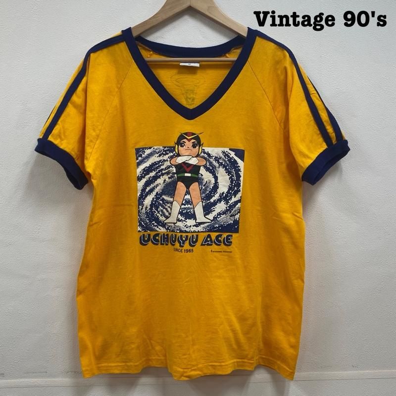 VINTAGE ヴィンテージ Tシャツ 半袖 ACTON 宇宙エース 90's リンガー T 