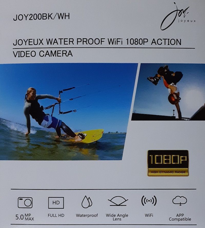 5546 2個セット 新品 ジョワイユ JOY200WH 防水 フルハイビジョン