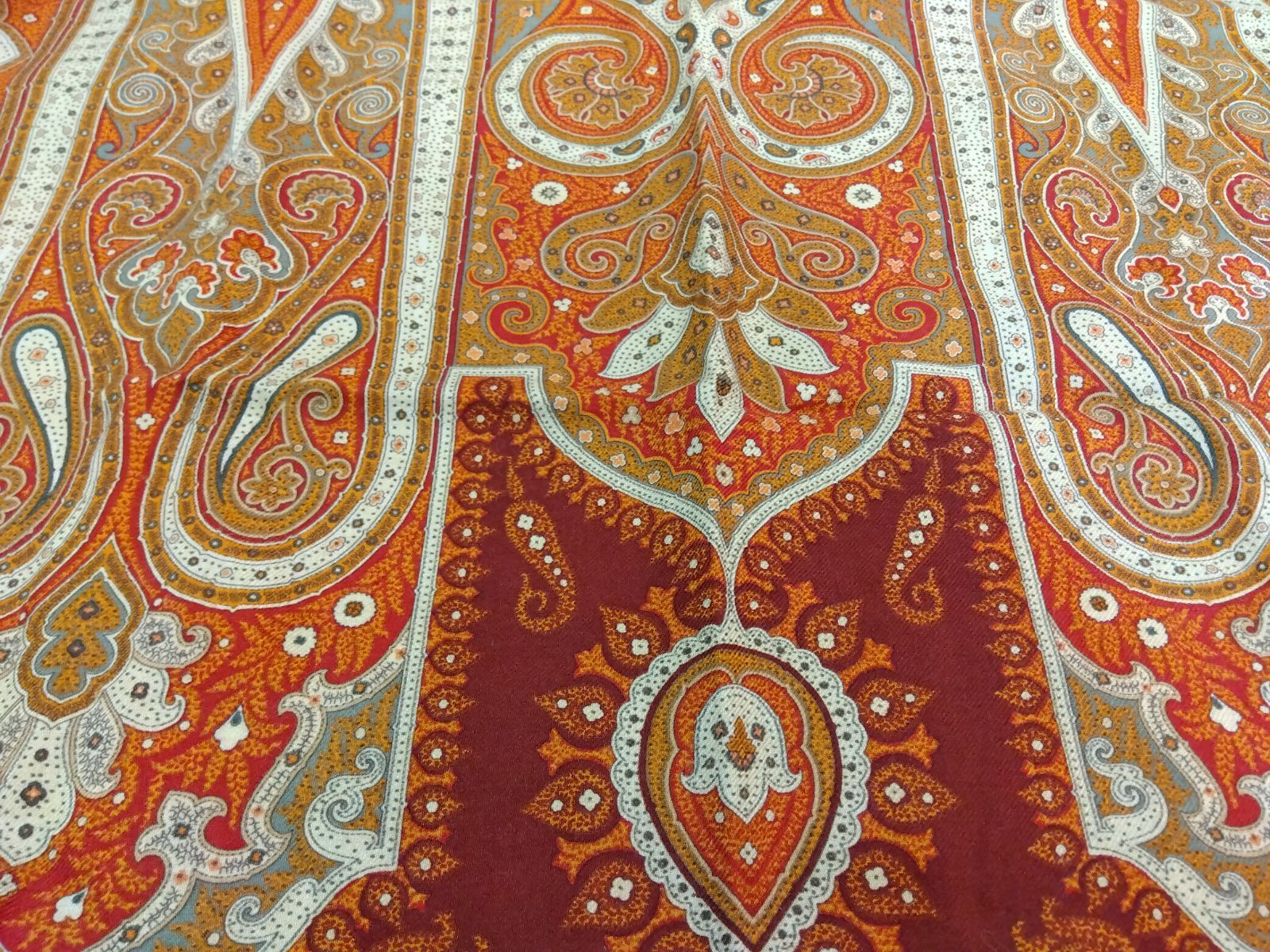 エトロ ETRO ストール ショール 大判 ペイズリー シルク100