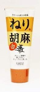大村屋 ねり 胡麻 チューブ 白 160g×１８本 18本