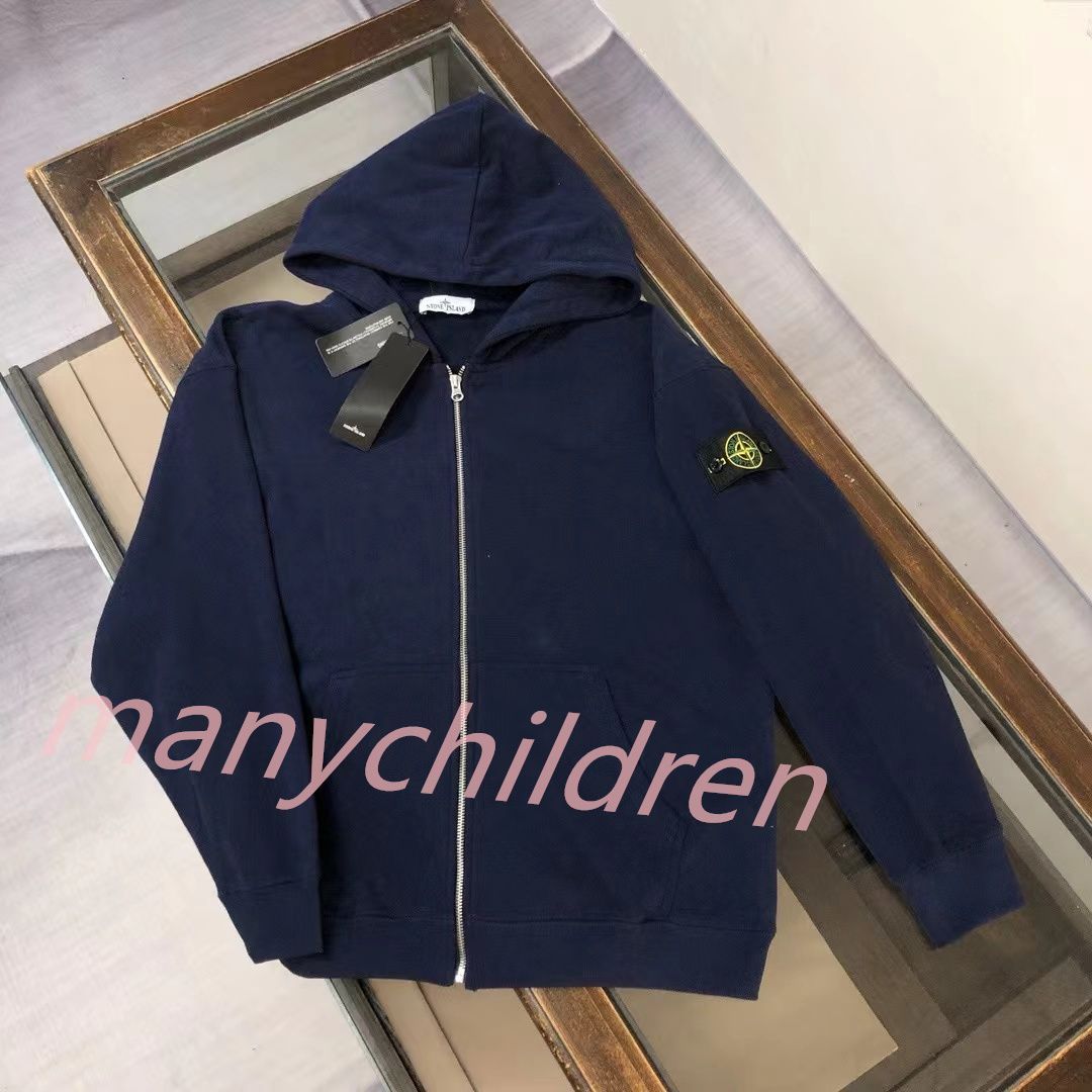 STONE  ストーンアイランド スエットジャケット ネイビーブルー STONE ISLAND ストーンアイランド スエットジャケット ネイビーブルー