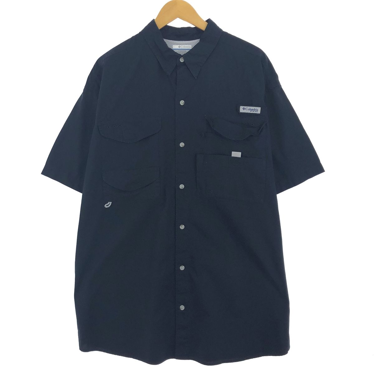 古着 コロンビア Columbia PFG 半袖 フィッシングシャツ メンズXL/eaa445031