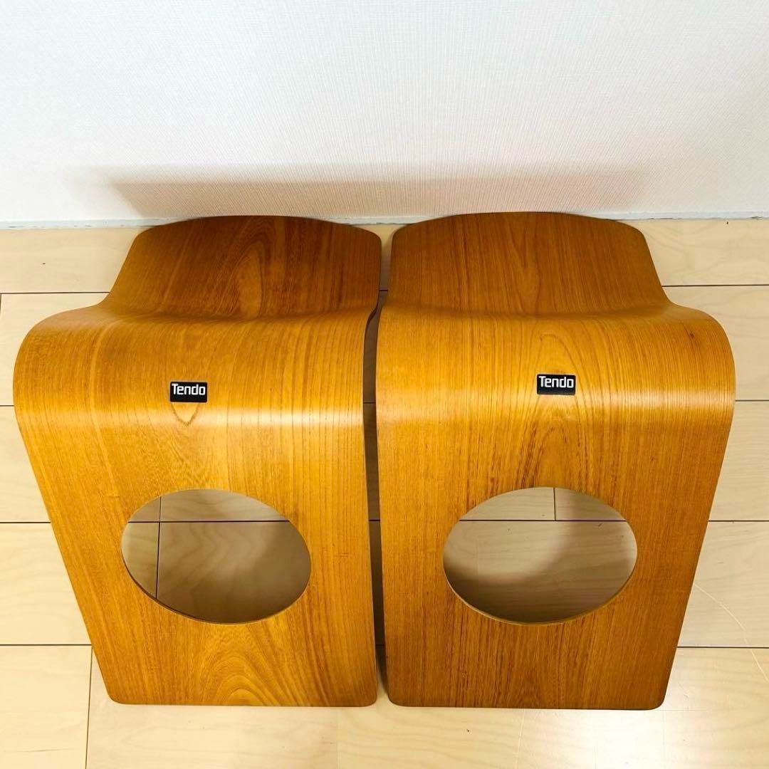 ぜひ、見逃さない。 天童木工 座椅子 2脚セット 和家具 ジャパニーズモダン