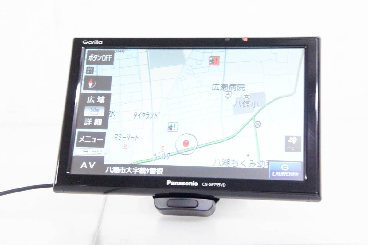 Panasonicパナソニック 7型 SSDポータブルカーナビゲーション Gorilla CN-GP755VD