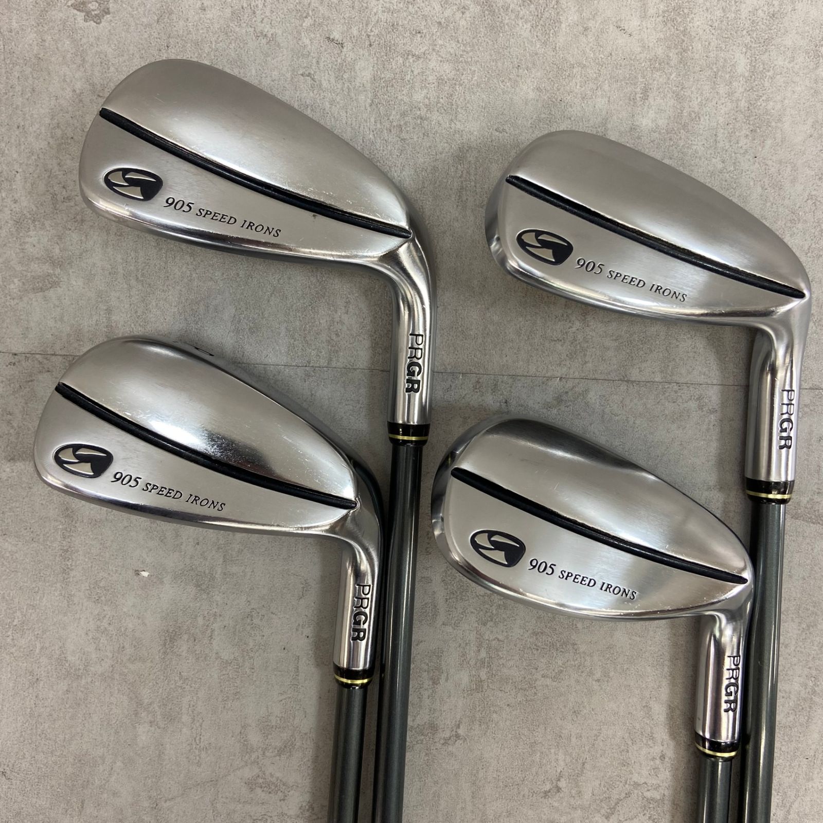 美品　PRGR 955 905 スピードアイアン　レディース　カーボンシャフト PRGR プロギア 955 905 SPEED IRONS レディースゴルフ アイアン8