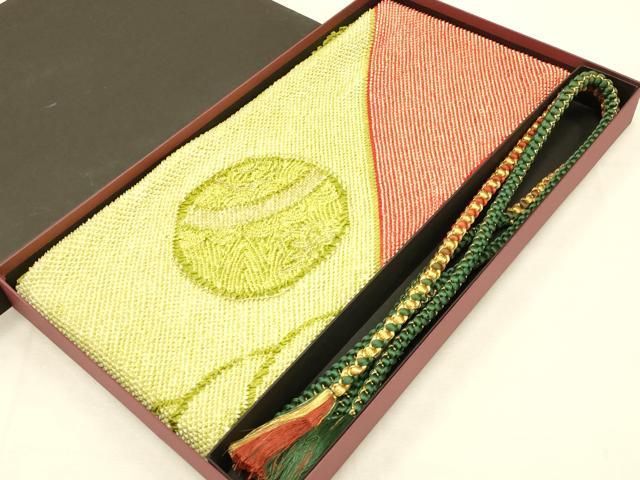 平和屋着物○上質な色無地 舞蝶文 深緋色 正絹 逸品 BAAU5838mz