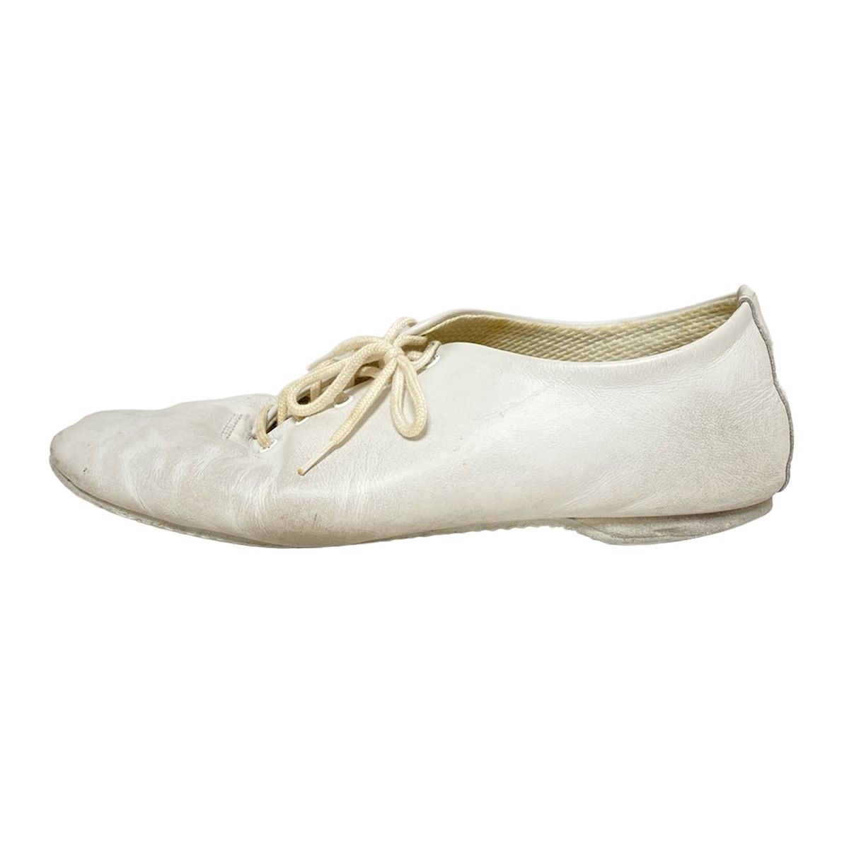 美品‼︎レペットシューズ38 repetto(レペット) シューズ 38 レディース - 白 レザー - メルカリ