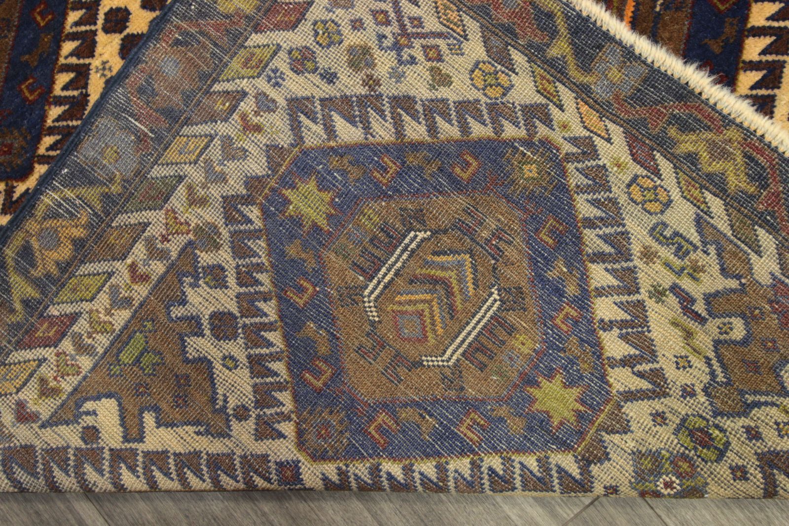 ヴィンテージ トライバルラグ